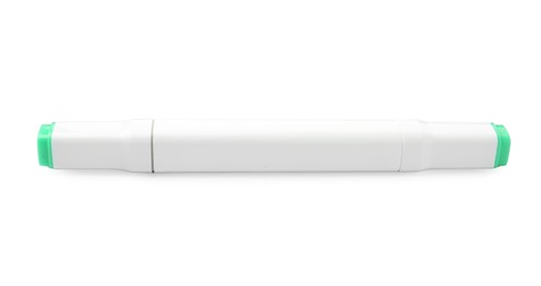 One double-sided marker pen on white background