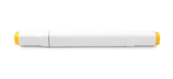 One double-sided marker pen on white background