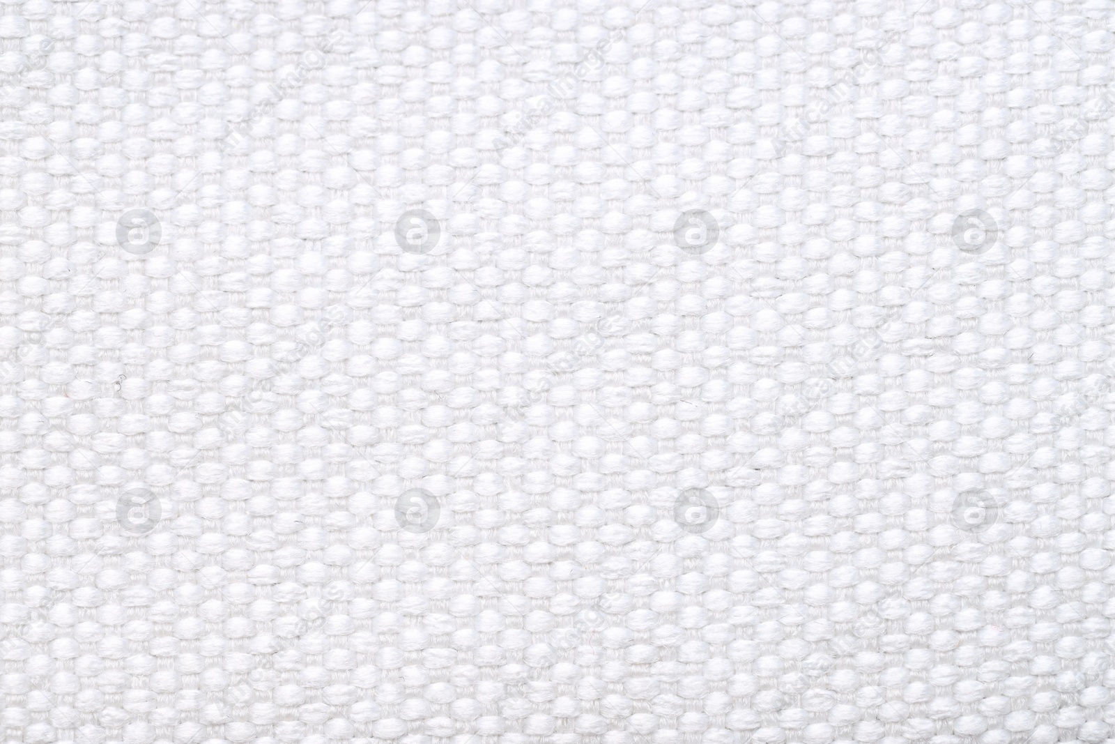 Photo of Texture of rough fabric as background, top view