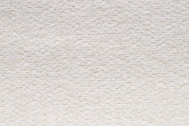 Photo of Texture of woven fabric as background, top view