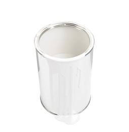 Photo of One can of paint isolated on white