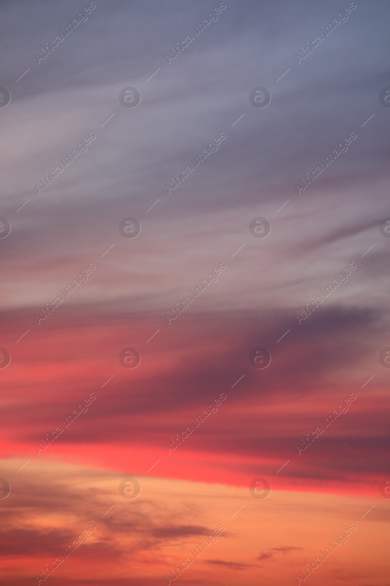 Photo of Picturesque view of beautiful sky at sunset