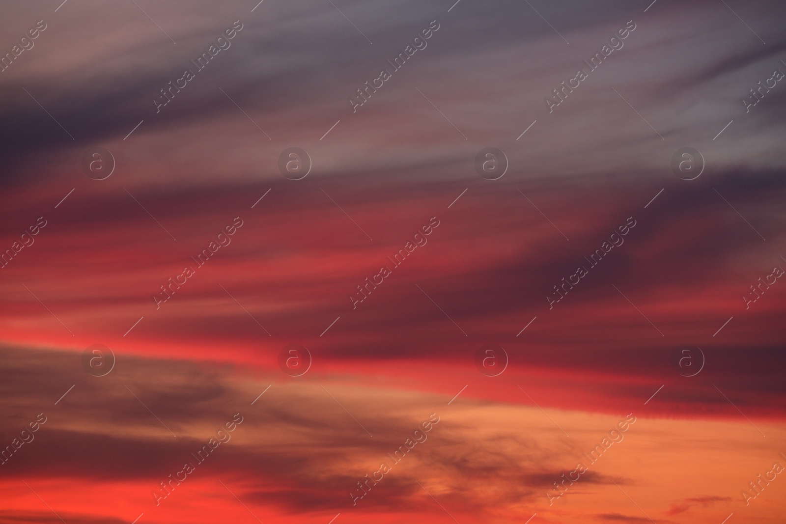 Photo of Picturesque view of beautiful sky at sunset