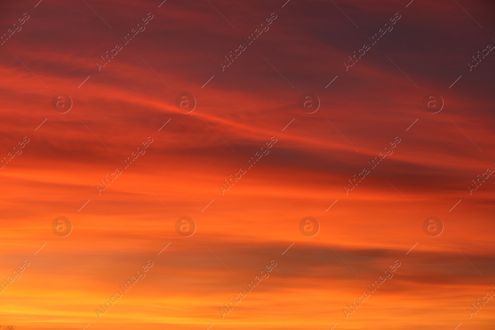 Photo of Picturesque view of beautiful sky at sunset