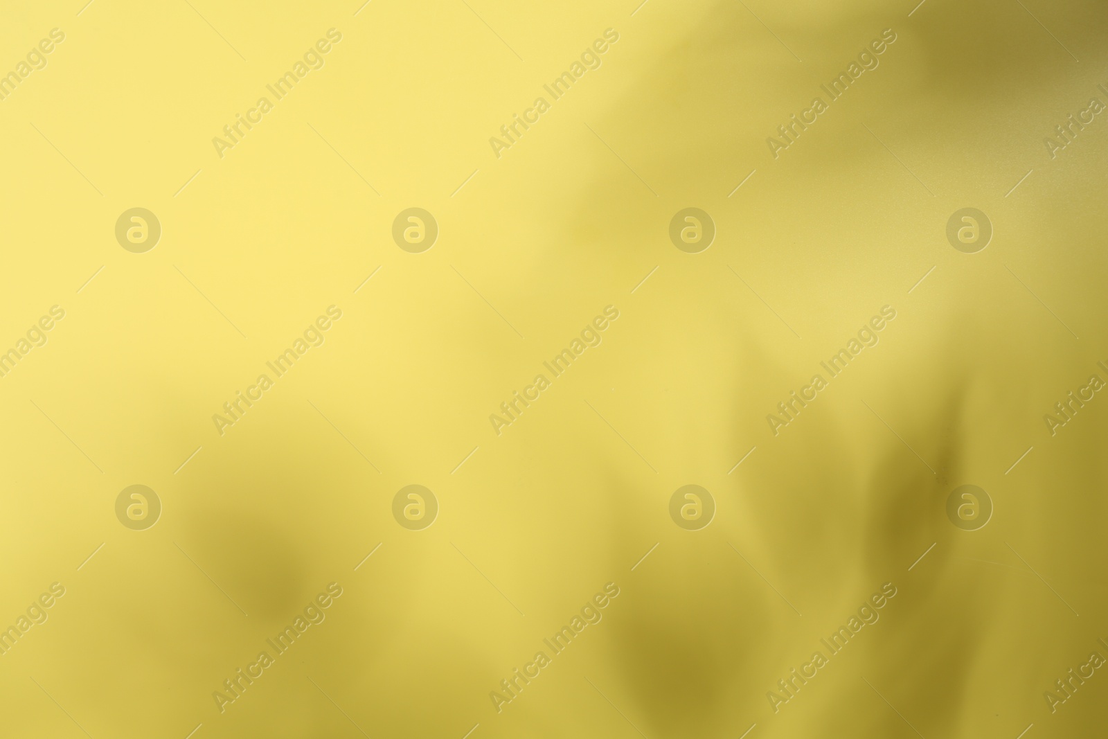 Photo of Light and shadow falling on yellow background