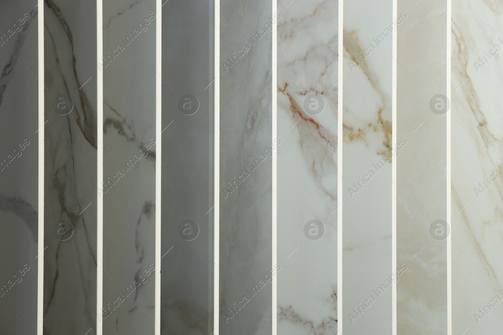 Many different samples of tiles as background, closeup Photo of Many different samples of tiles as background, closeup
