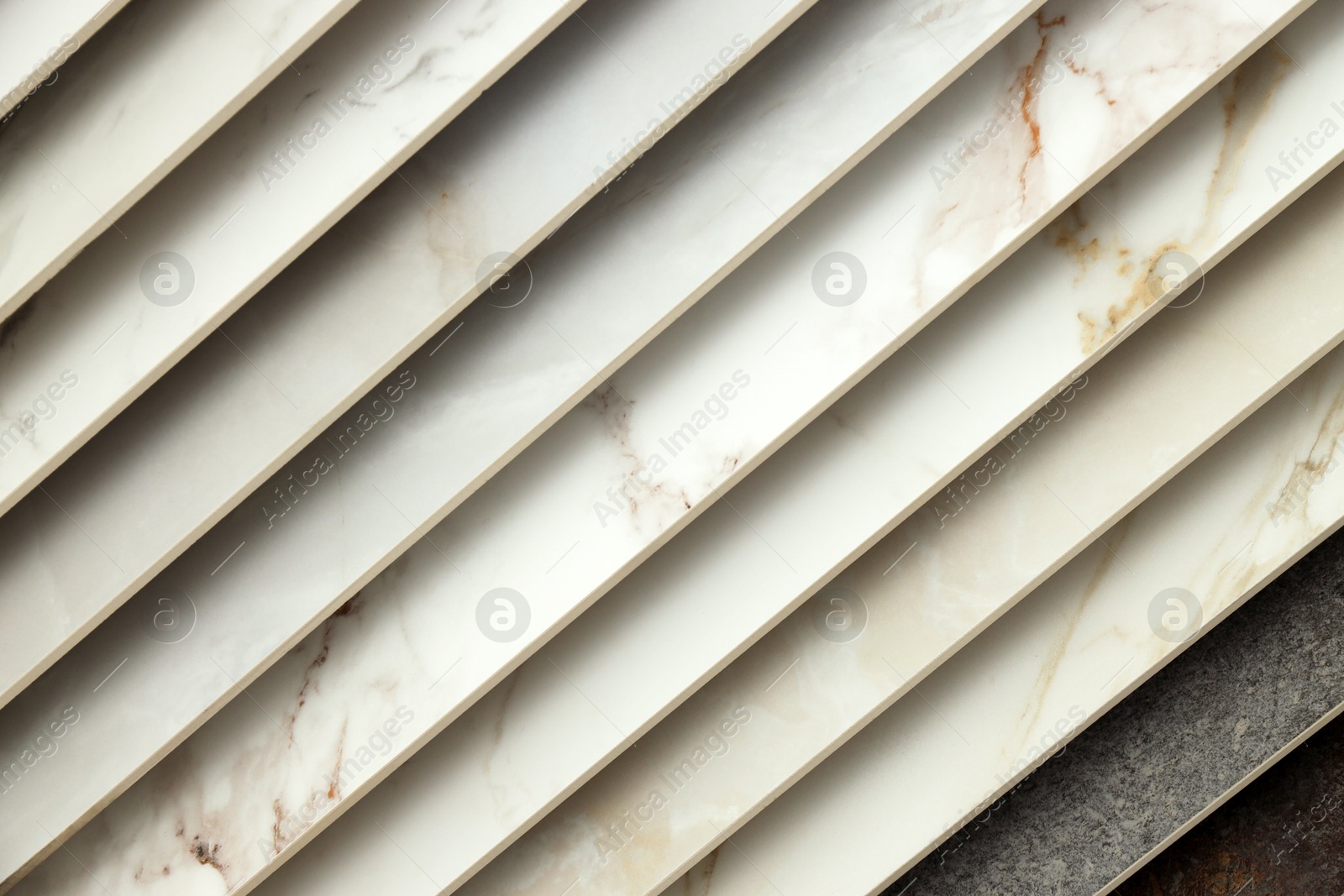 Many different samples of tiles as background, closeup Photo of Many different samples of tiles as background, closeup