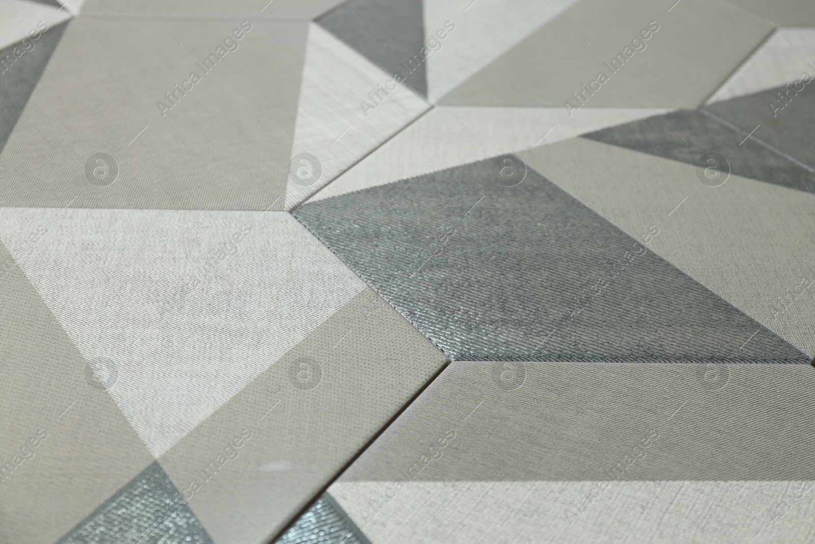 Texture of tiles with beautiful pattern as background, closeup Photo of Texture of tiles with beautiful pattern as background, closeup