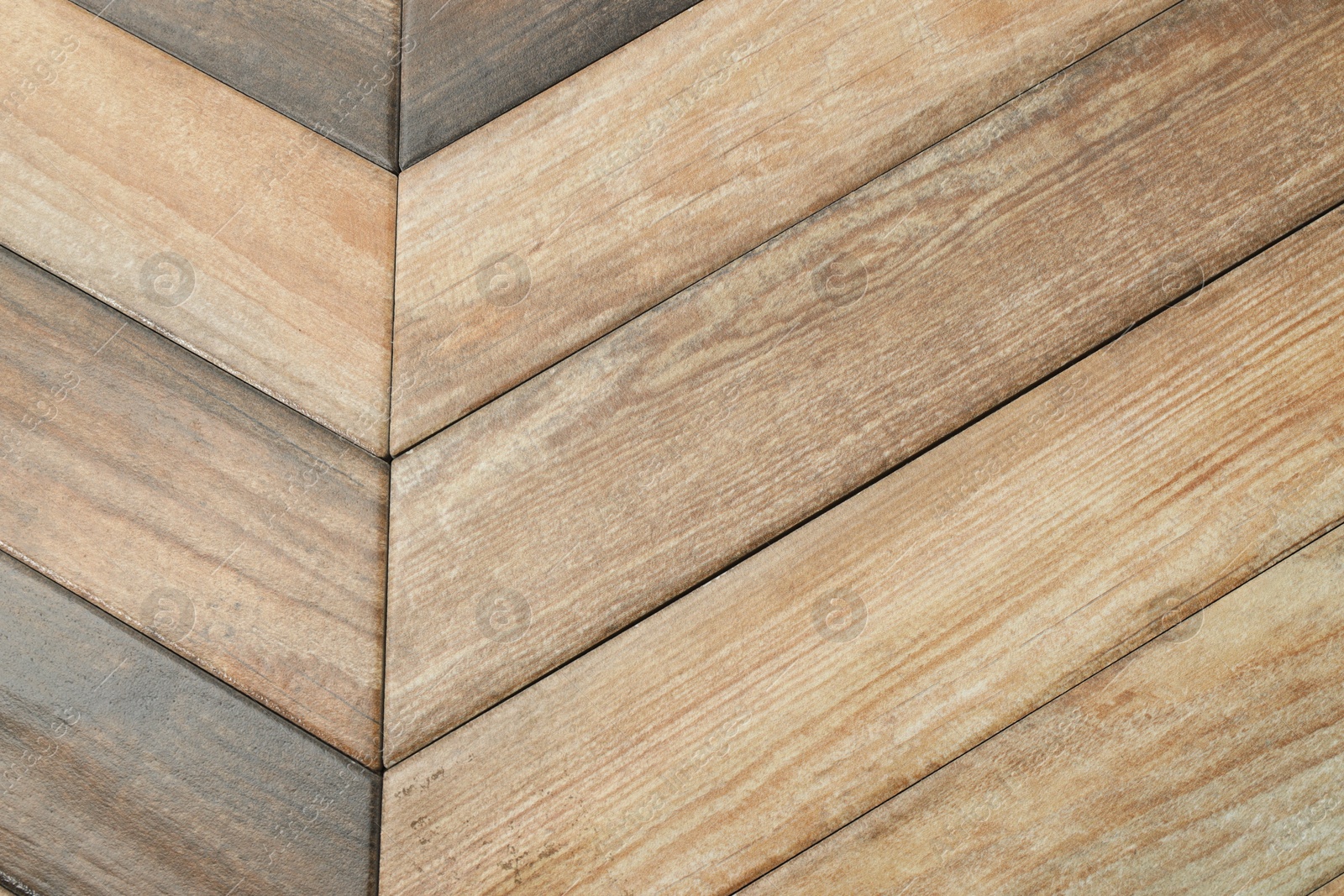Texture of wooden tiles as background, top view Photo of Texture of wooden tiles as background, top view