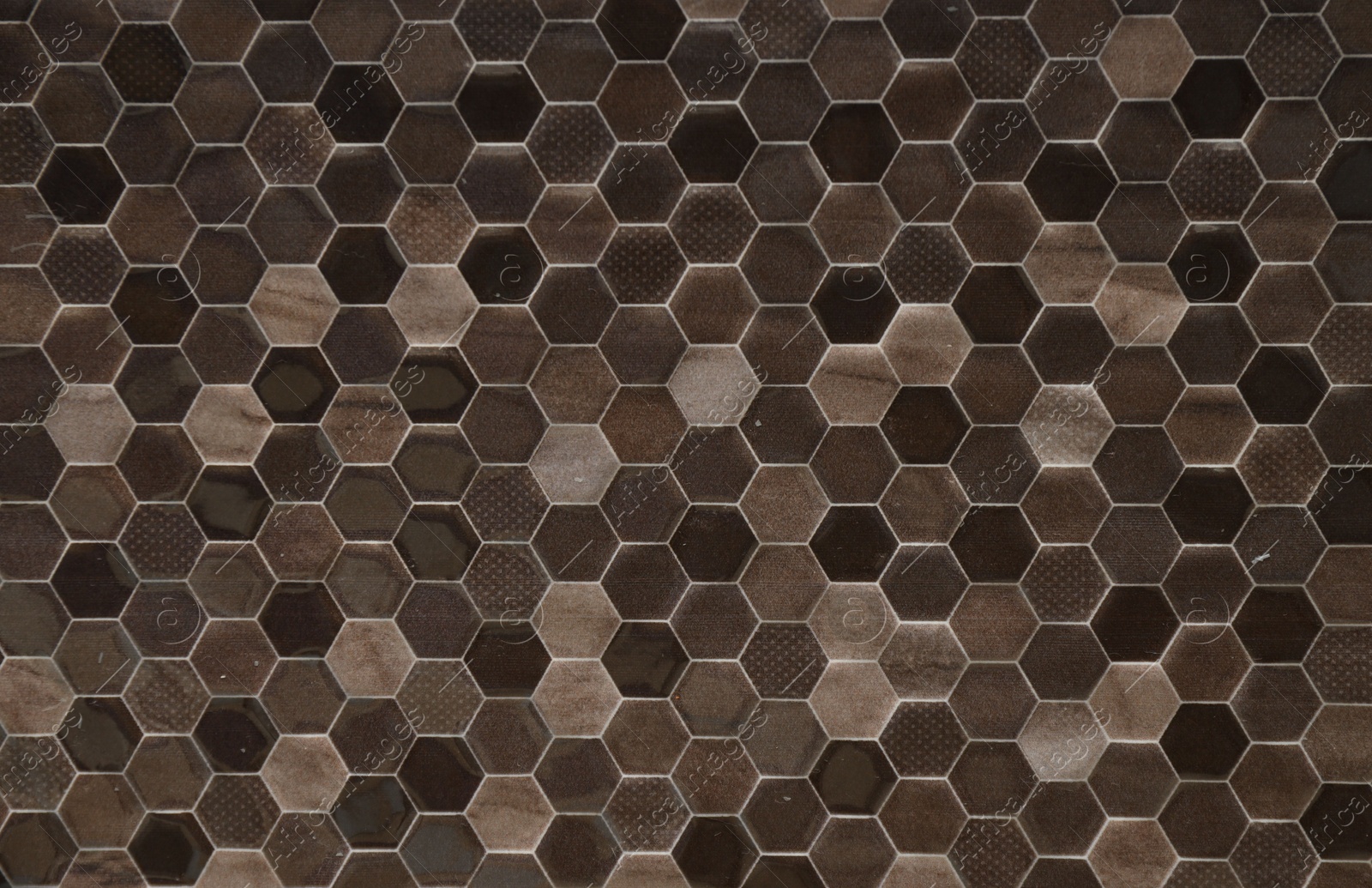 Texture of tiles with beautiful pattern as background, top view Photo of Texture of tiles with beautiful pattern as background, top view