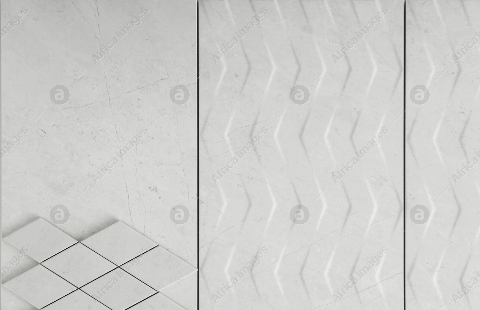 Different samples of tiles as background, closeup Photo of Different samples of tiles as background, closeup