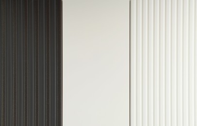 Photo of Different samples of tiles as background, closeup