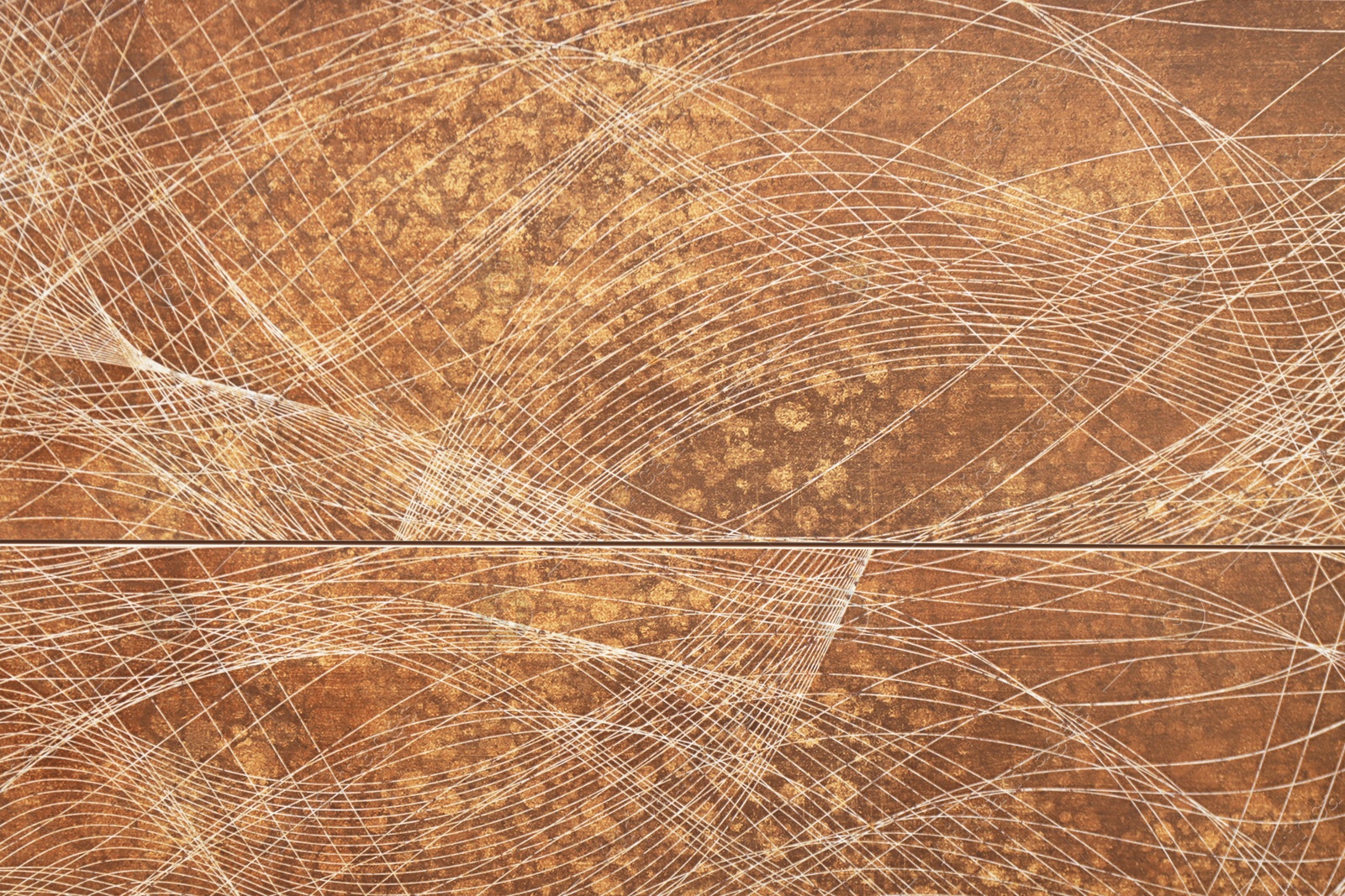 Texture of tiles with beautiful pattern as background, top view Photo of Texture of tiles with beautiful pattern as background, top view