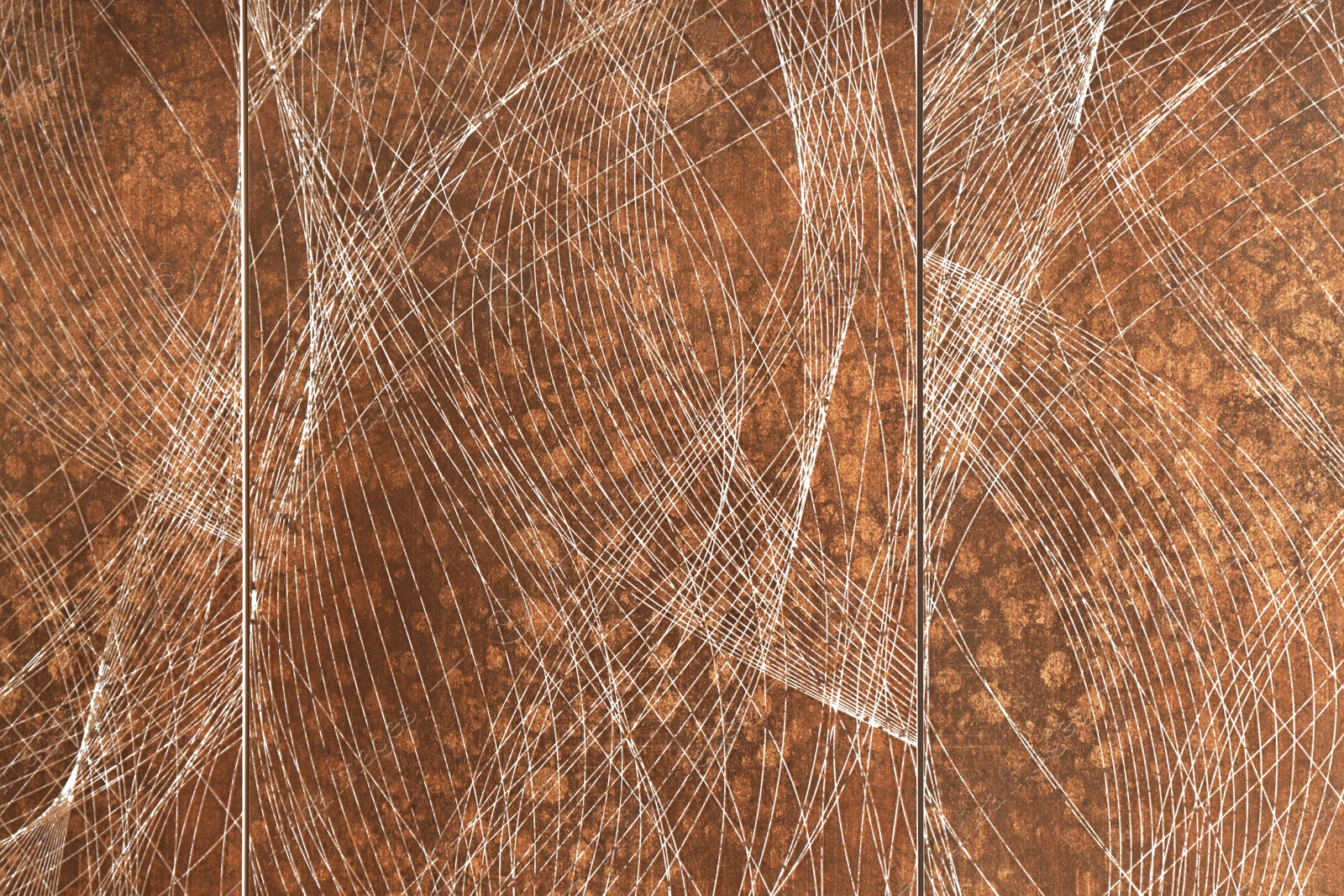 Texture of tiles with beautiful pattern as background, top view Photo of Texture of tiles with beautiful pattern as background, top view