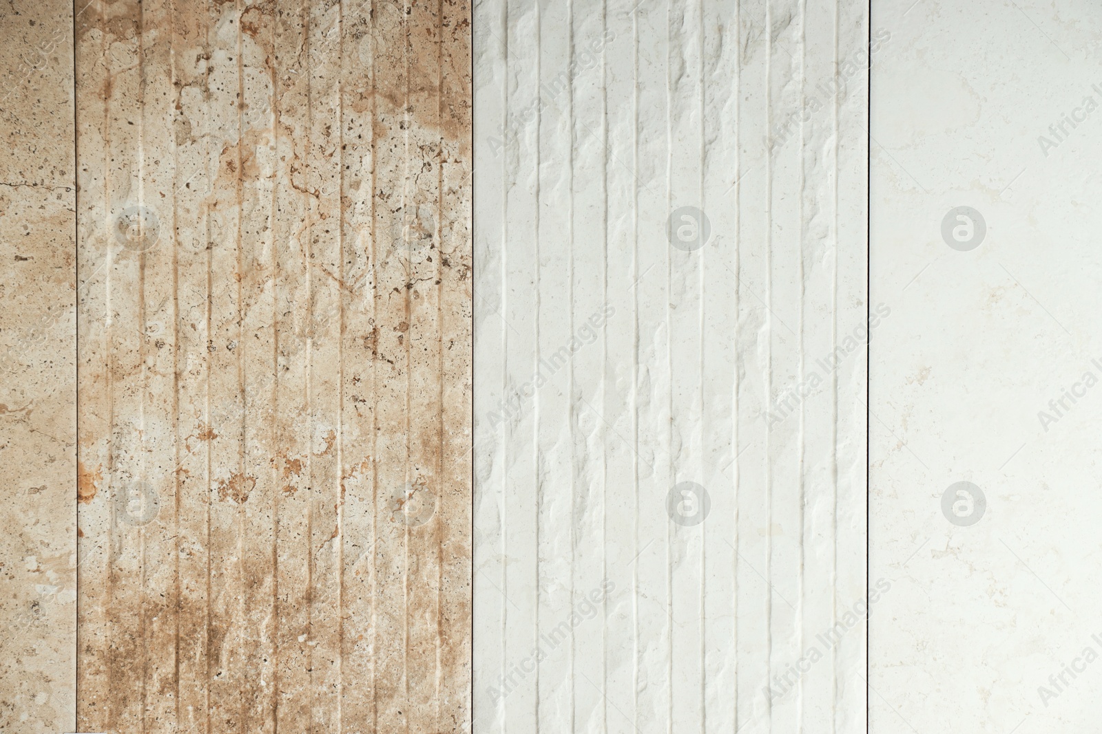 Samples of tiles with different patterns as background, closeup Photo of Samples of tiles with different patterns as background, closeup