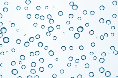 Image of Soda water with bubbles as background, closeup
