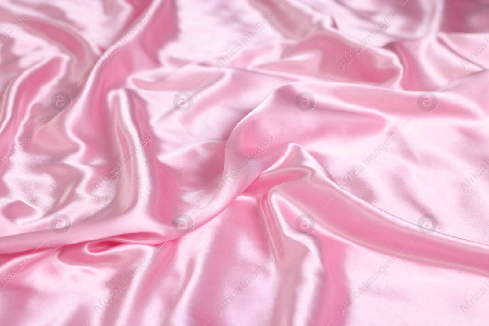 Luxury pink silk linens as background, closeup Photo of Luxury pink silk linens as background, closeup