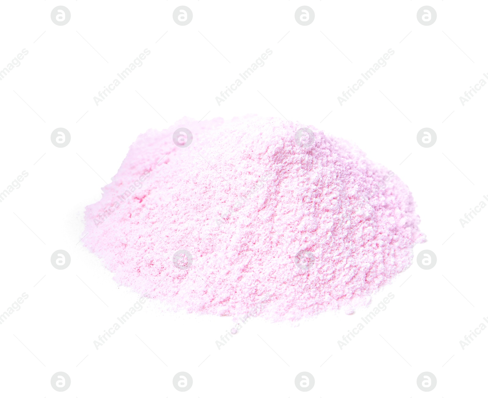 Superfood. Pile of acerola powder isolated on white Photo of Superfood. Pile of acerola powder isolated on white