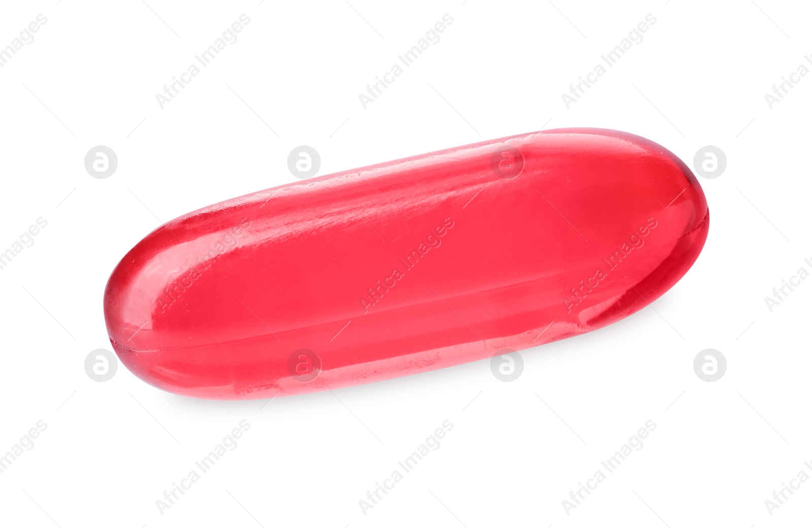 Collagen capsule isolated on white. Dietary supplement Photo of Collagen capsule isolated on white. Dietary supplement