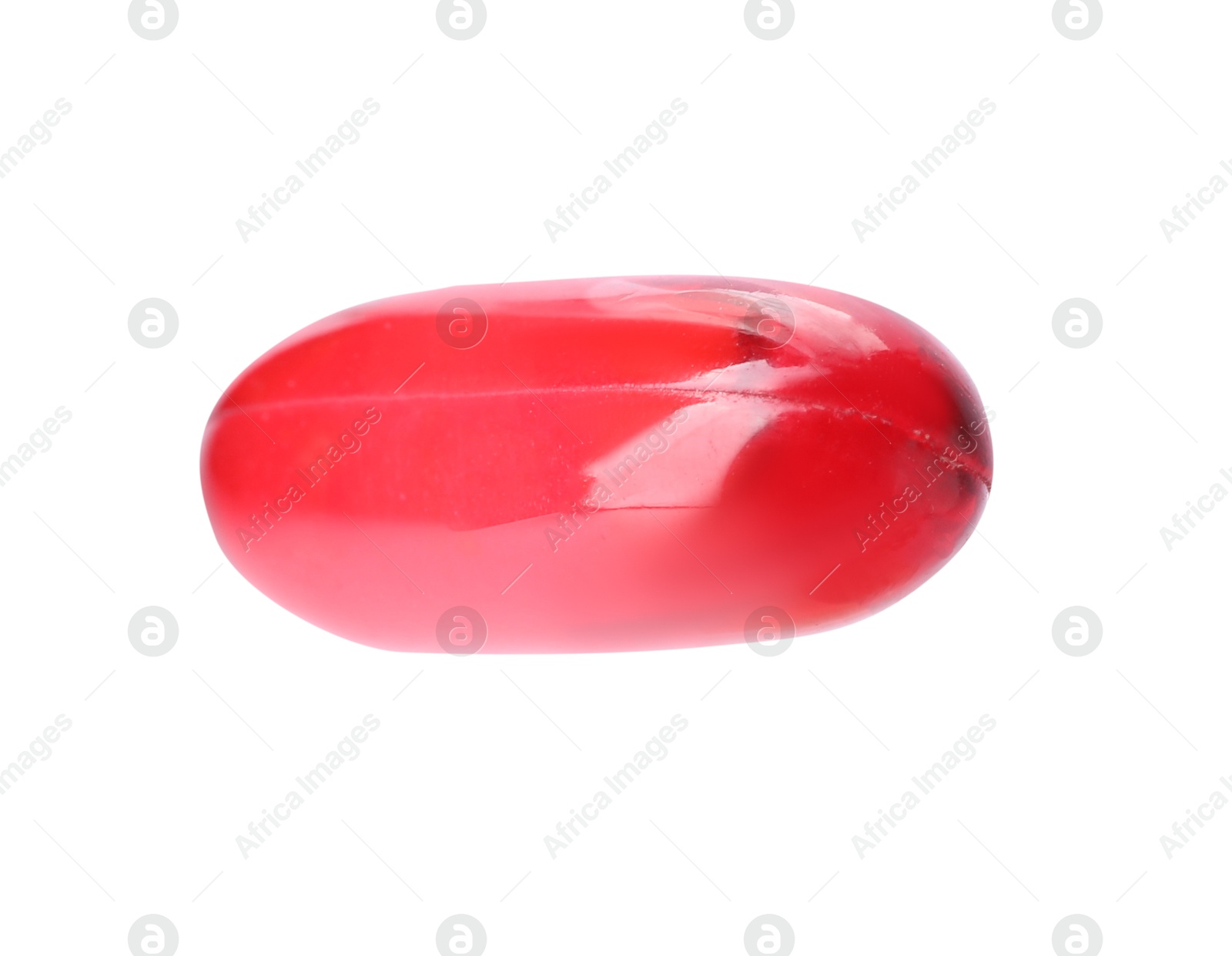 Collagen capsule isolated on white. Dietary supplement Photo of Collagen capsule isolated on white. Dietary supplement