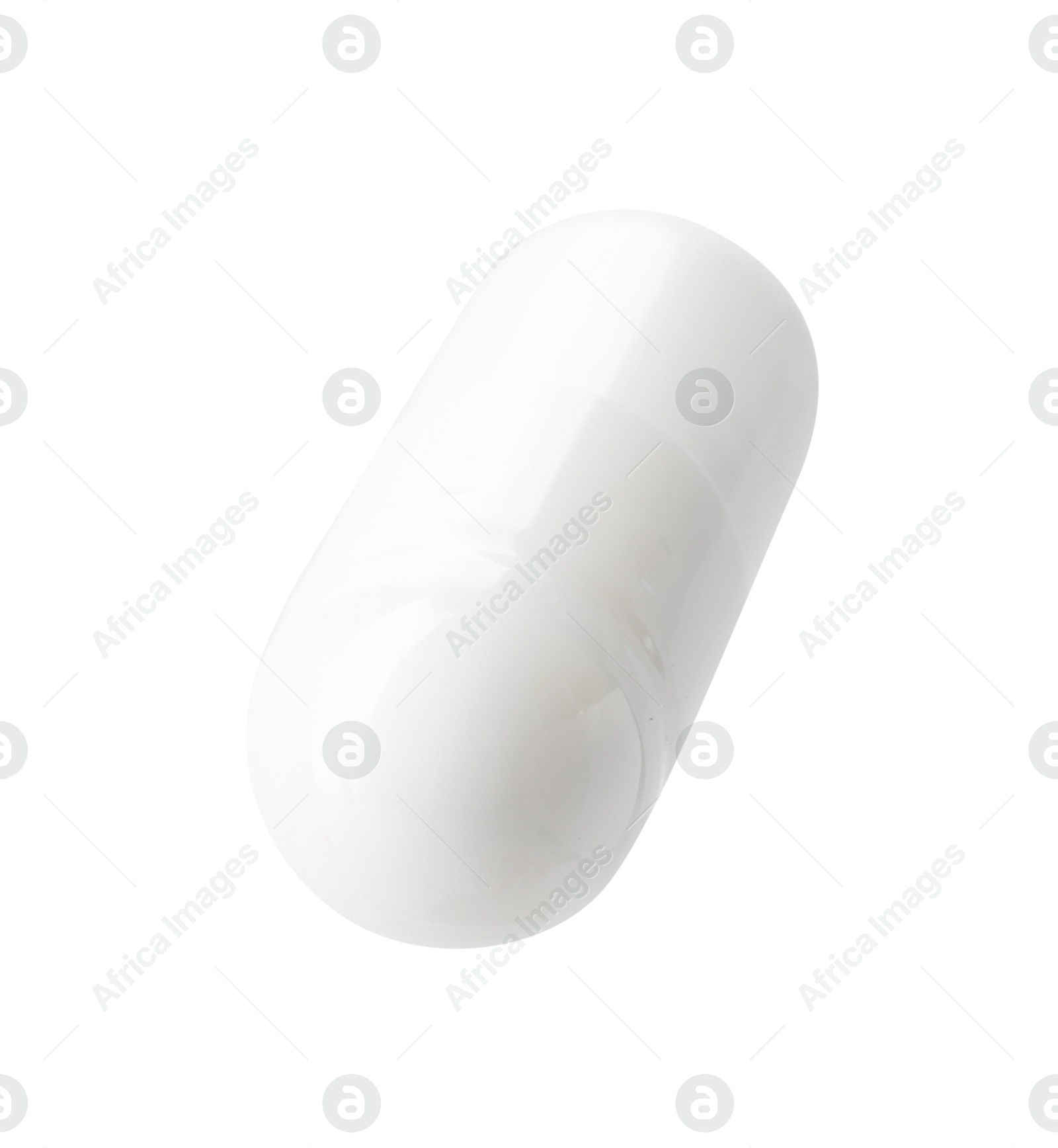 Collagen capsule isolated on white. Dietary supplement Photo of Collagen capsule isolated on white. Dietary supplement