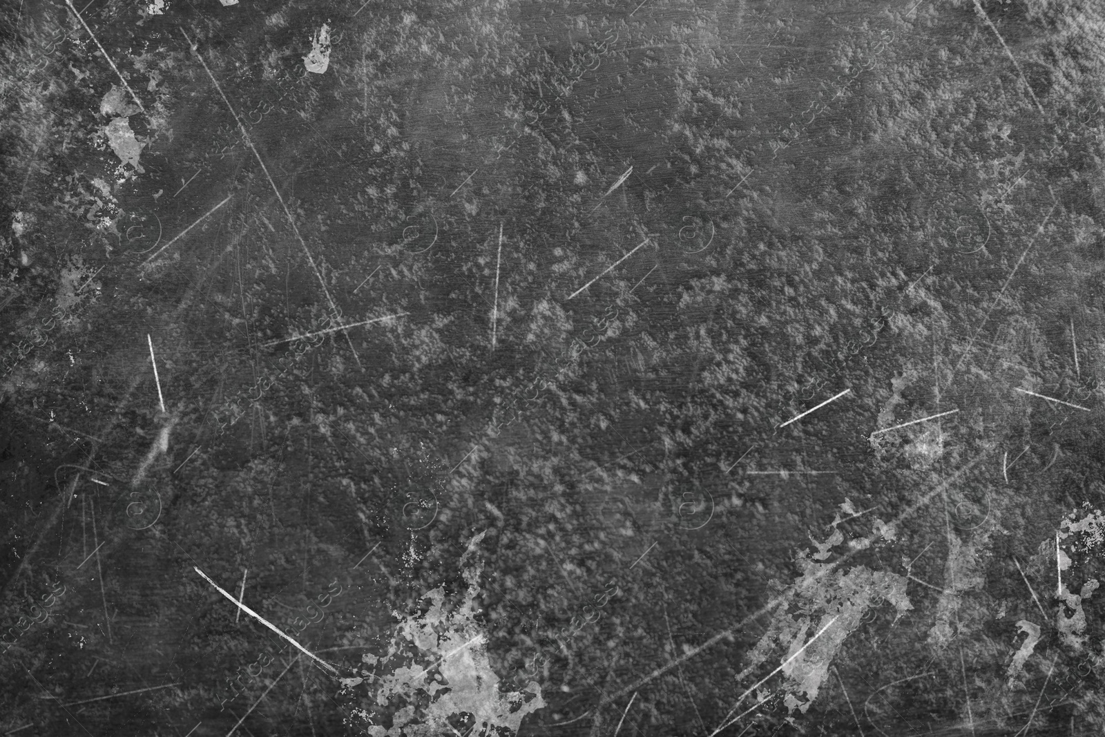 Dust on grey textured surface, top view Image of Dust on grey textured surface, top view