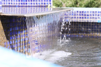 Photo of View of water fountain on sunny day
