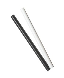 Photo of Twist up eye pencils isolated on white