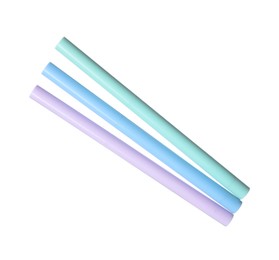 Photo of Bright twist up eye pencils isolated on white