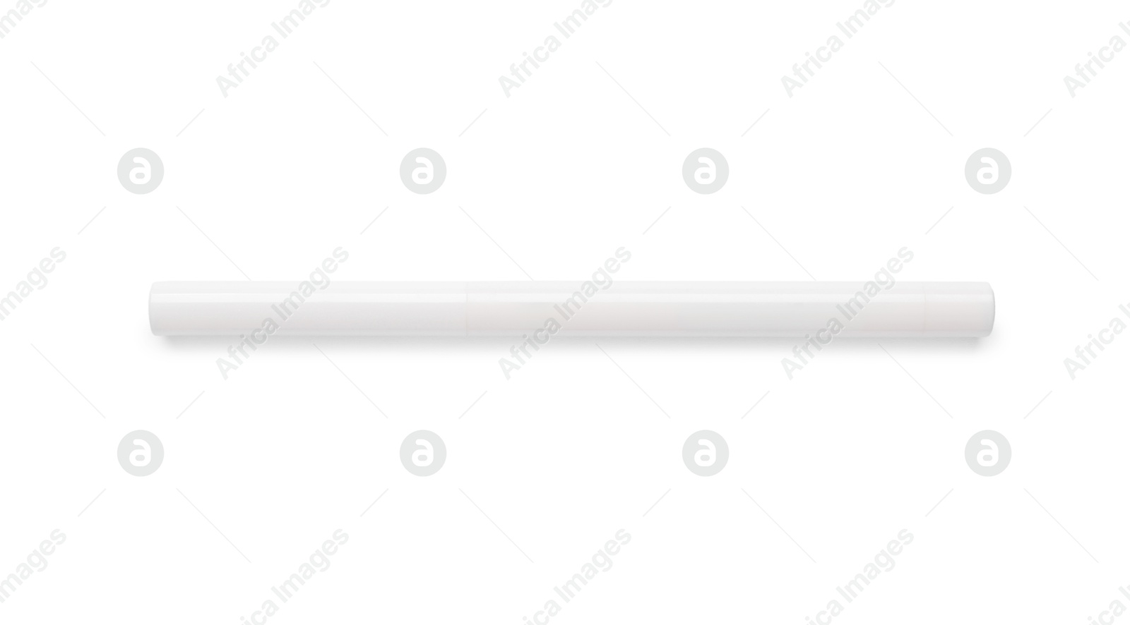 Twist up eye pencil isolated on white, top view Photo of Twist up eye pencil isolated on white, top view