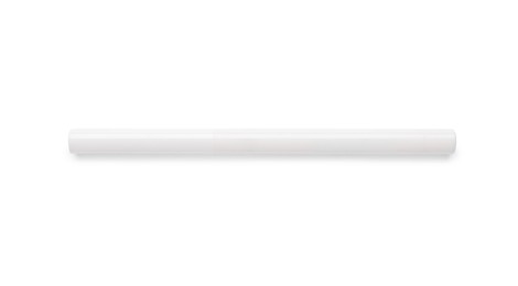 Photo of Twist up eye pencil isolated on white, top view
