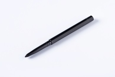 Photo of One twist up eye pencil on white background