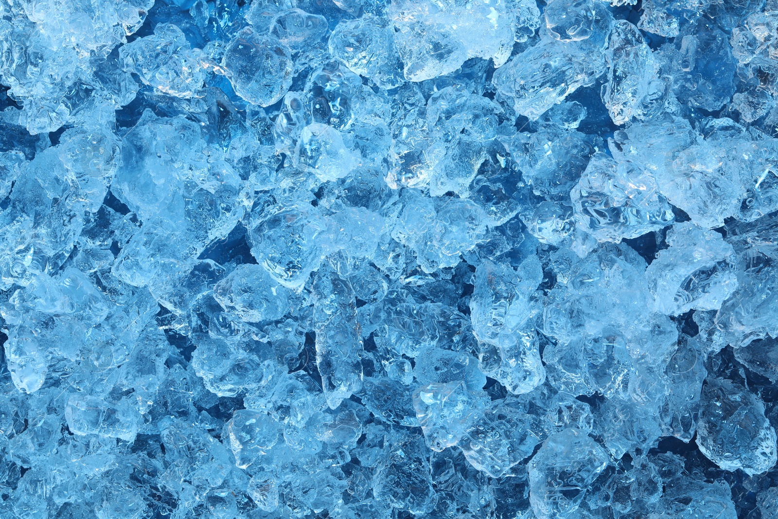 Cubes of clear ice as background, closeup Photo of Cubes of clear ice as background, closeup