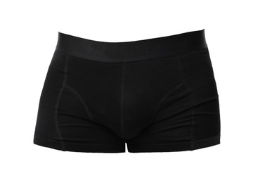 Image of Comfortable black menʼs underwear isolated on white