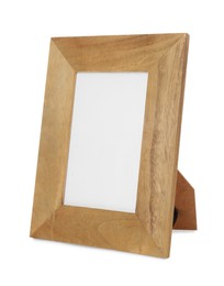 Photo of One empty photo frame isolated on white