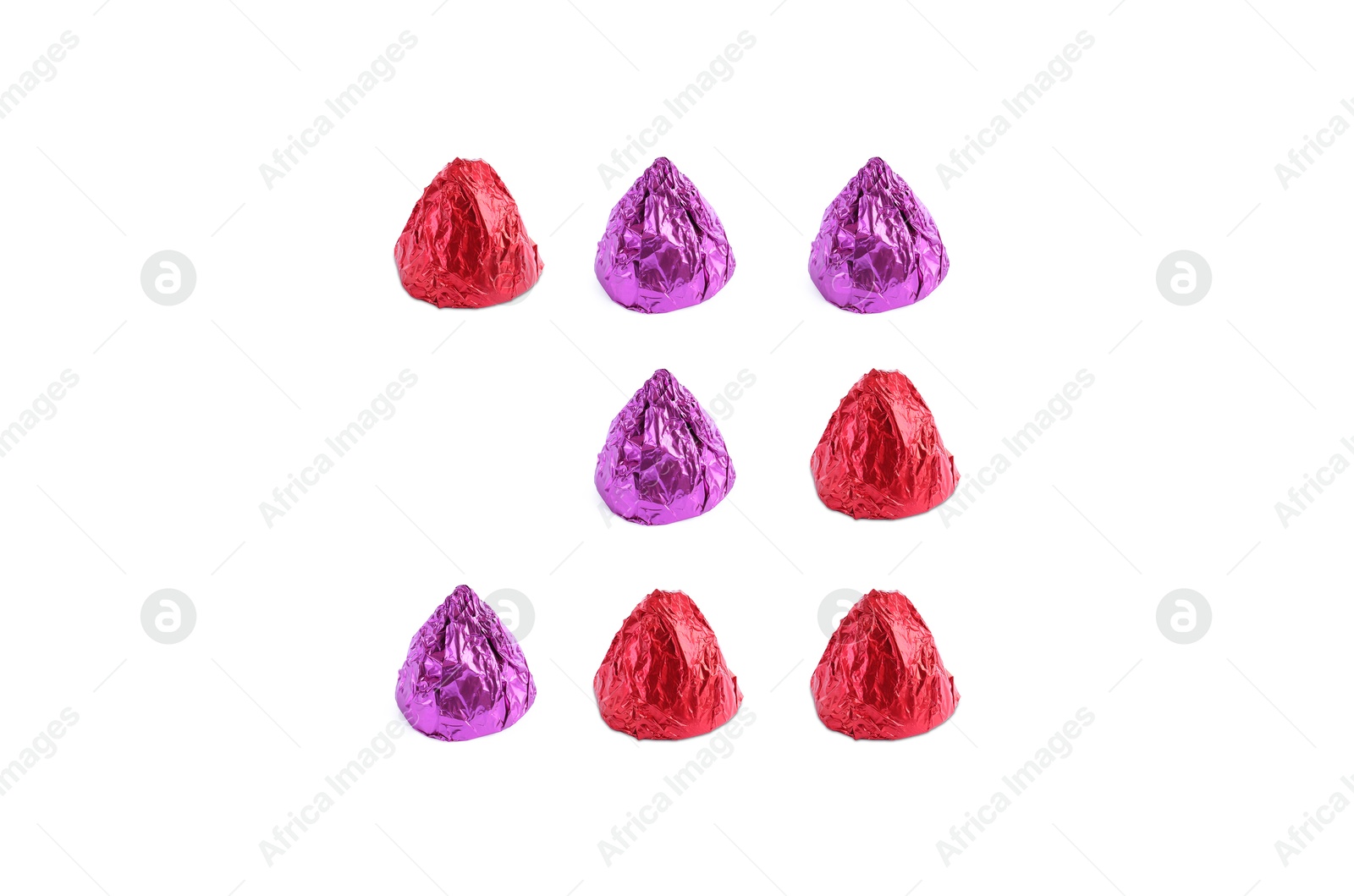 Tic-tac-toe game made of different candies on white background Image of Tic-tac-toe game made of different candies on white background