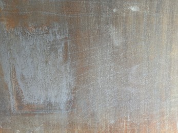 Photo of Texture of metal surface as background, closeup