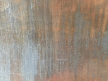 Photo of Texture of metal surface as background, closeup