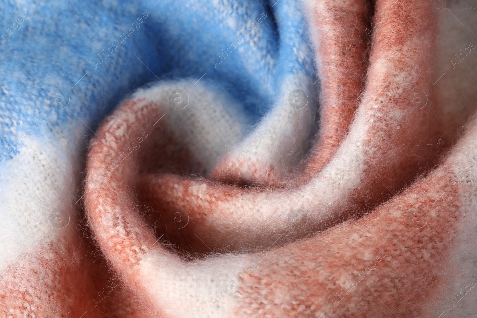 Texture of colorful wool fabric as background, closeup Photo of Texture of colorful wool fabric as background, closeup
