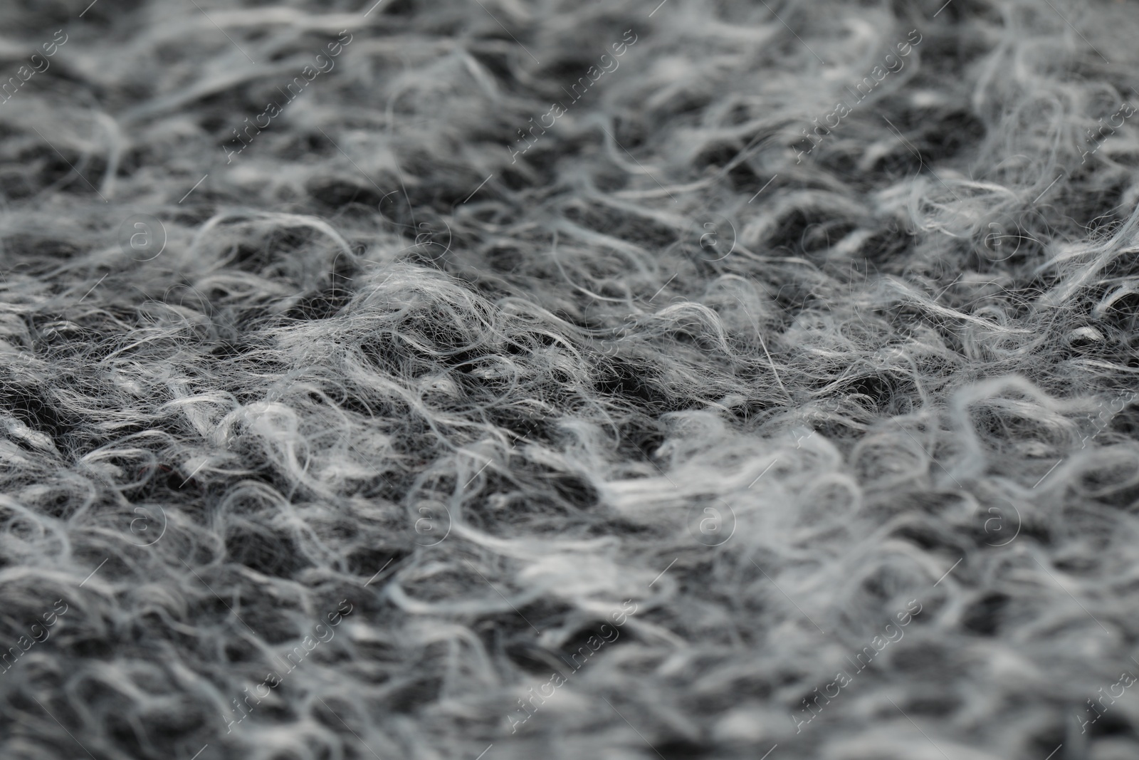 Texture of grey wool fabric as background, closeup Photo of Texture of grey wool fabric as background, closeup