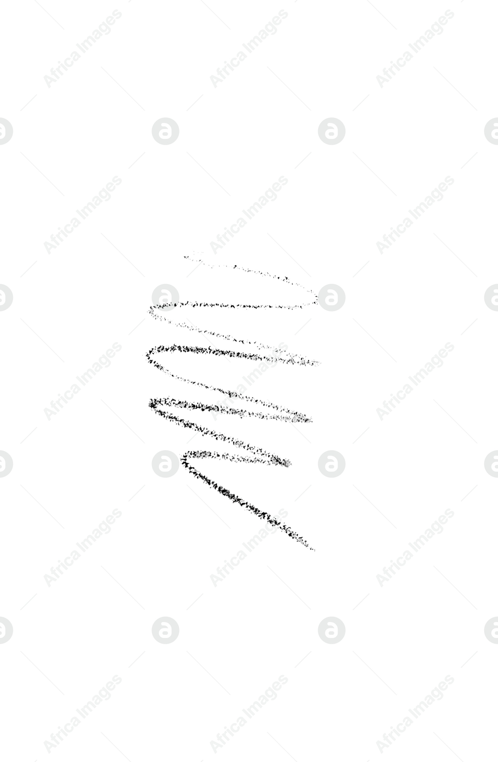 Beautiful eyebrow pencil strokes isolated on white, top view Photo of Beautiful eyebrow pencil strokes isolated on white, top view