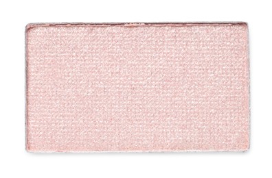 Photo of Beautiful eyeshadow refill pan isolated on white, top view