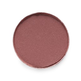 Photo of Beautiful eyeshadow refill pan isolated on white, top view