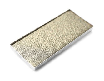 Photo of Beautiful eye shadow refill pan isolated on white