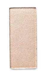 Photo of Beautiful eye shadow refill pan isolated on white, top view