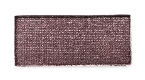 Photo of Beautiful eye shadow refill pan isolated on white, top view