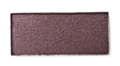Photo of Beautiful eye shadow refill pan isolated on white, top view