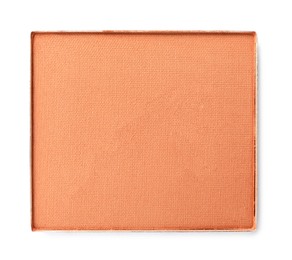 Photo of Beautiful eye shadow refill pan isolated on white, top view