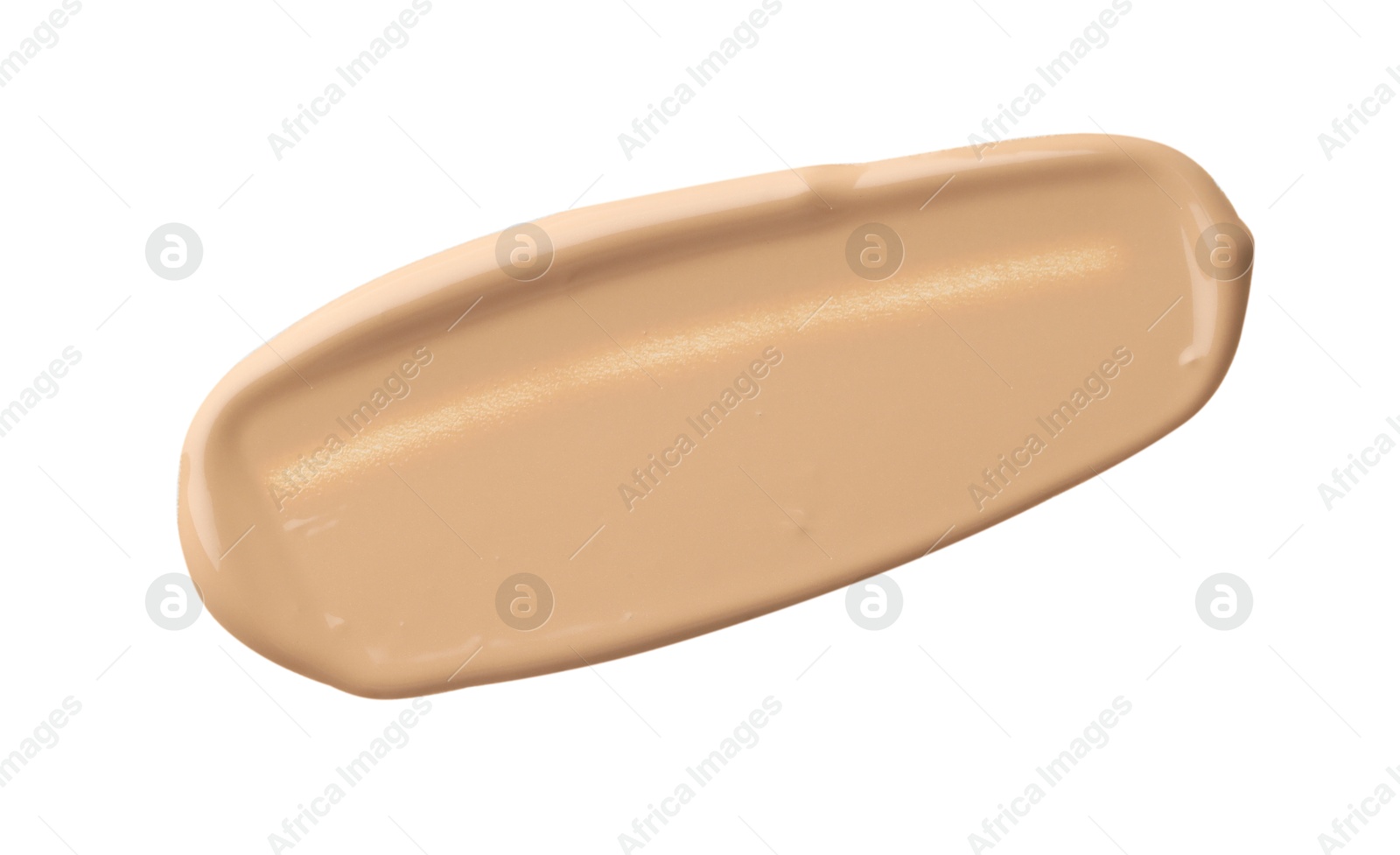 Sample of foundation isolated on white, top view Photo of Sample of foundation isolated on white, top view
