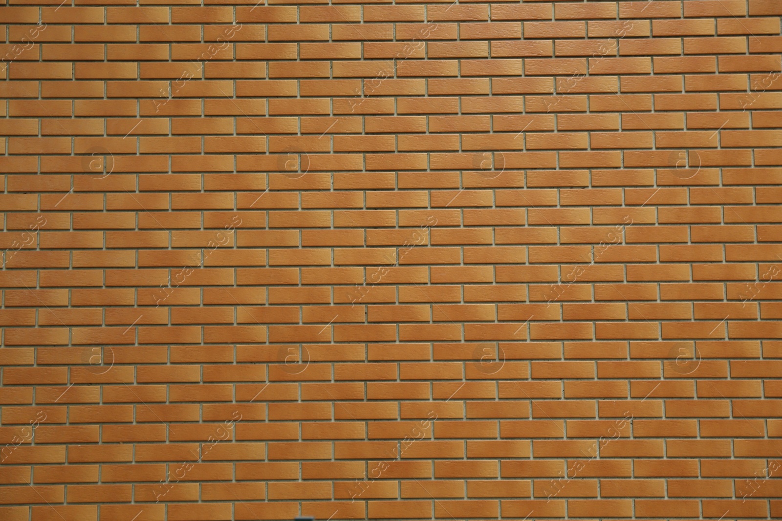 Color brick wall as background, closeup view Photo of Color brick wall as background, closeup view
